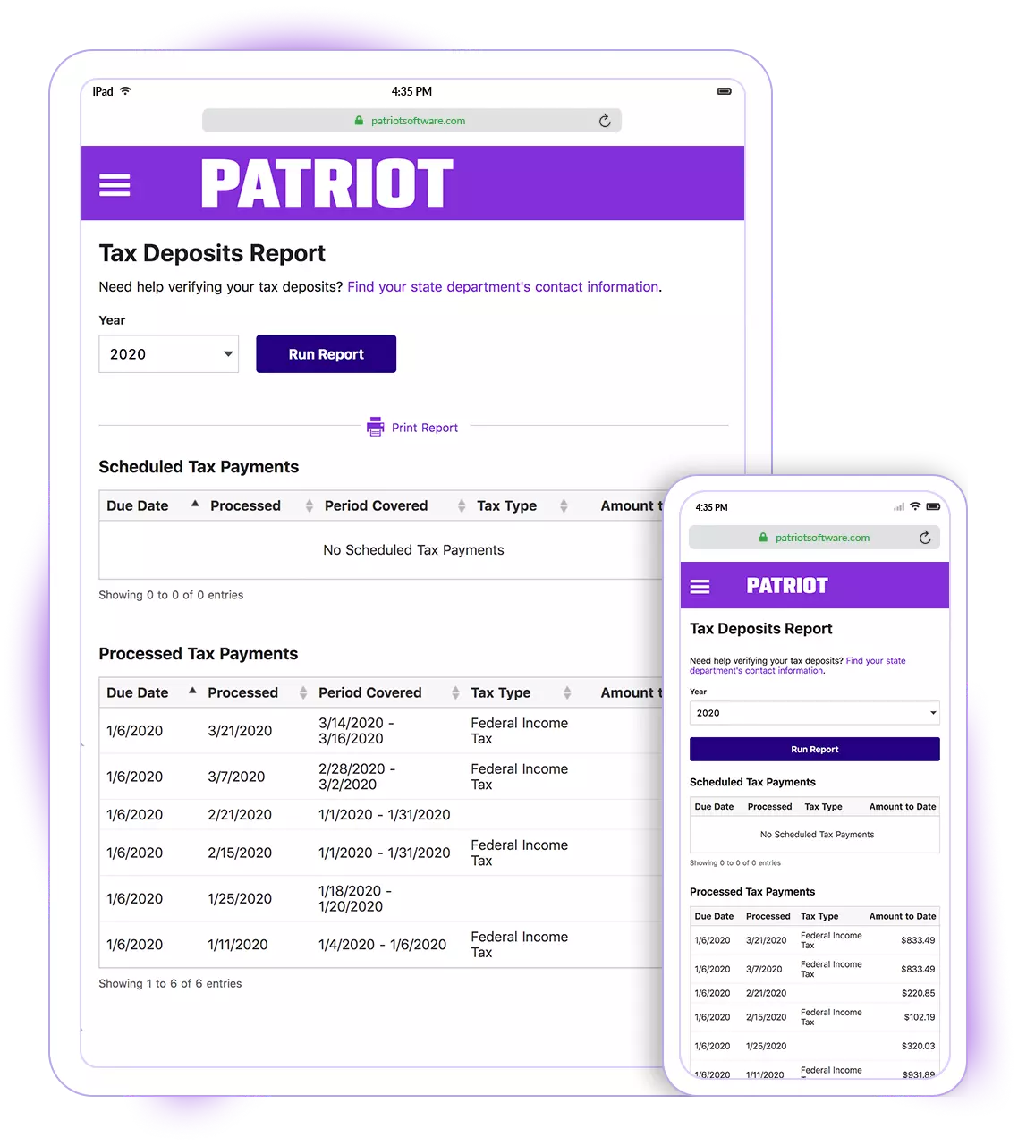 Patriot Software Full Service Payroll